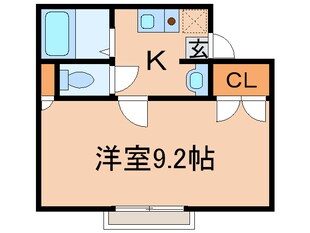 レグルス富野の物件間取画像